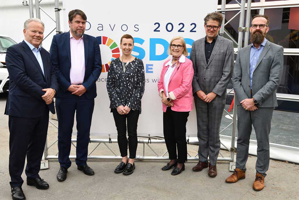 SDG Tent in Davos 2022 panellists